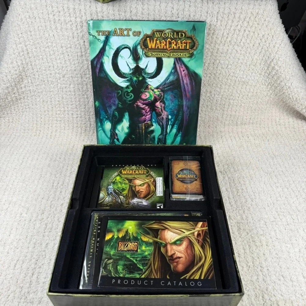 World of Warcraft The Burning Crusade Collector's Edition PC Blizzard Box INCOMP
